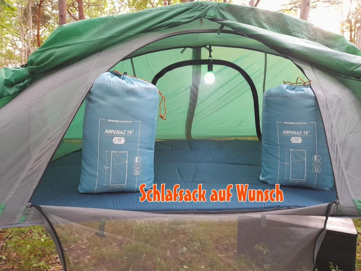 Baumzeltdorf Ostseebreeze Direkt Am Strand Dranske Exterior photo